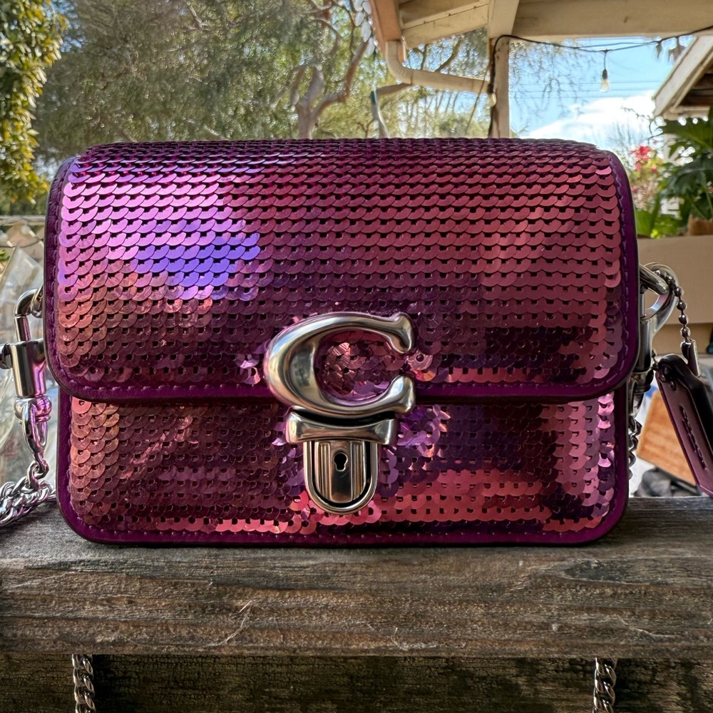 Coach sequin studio 12